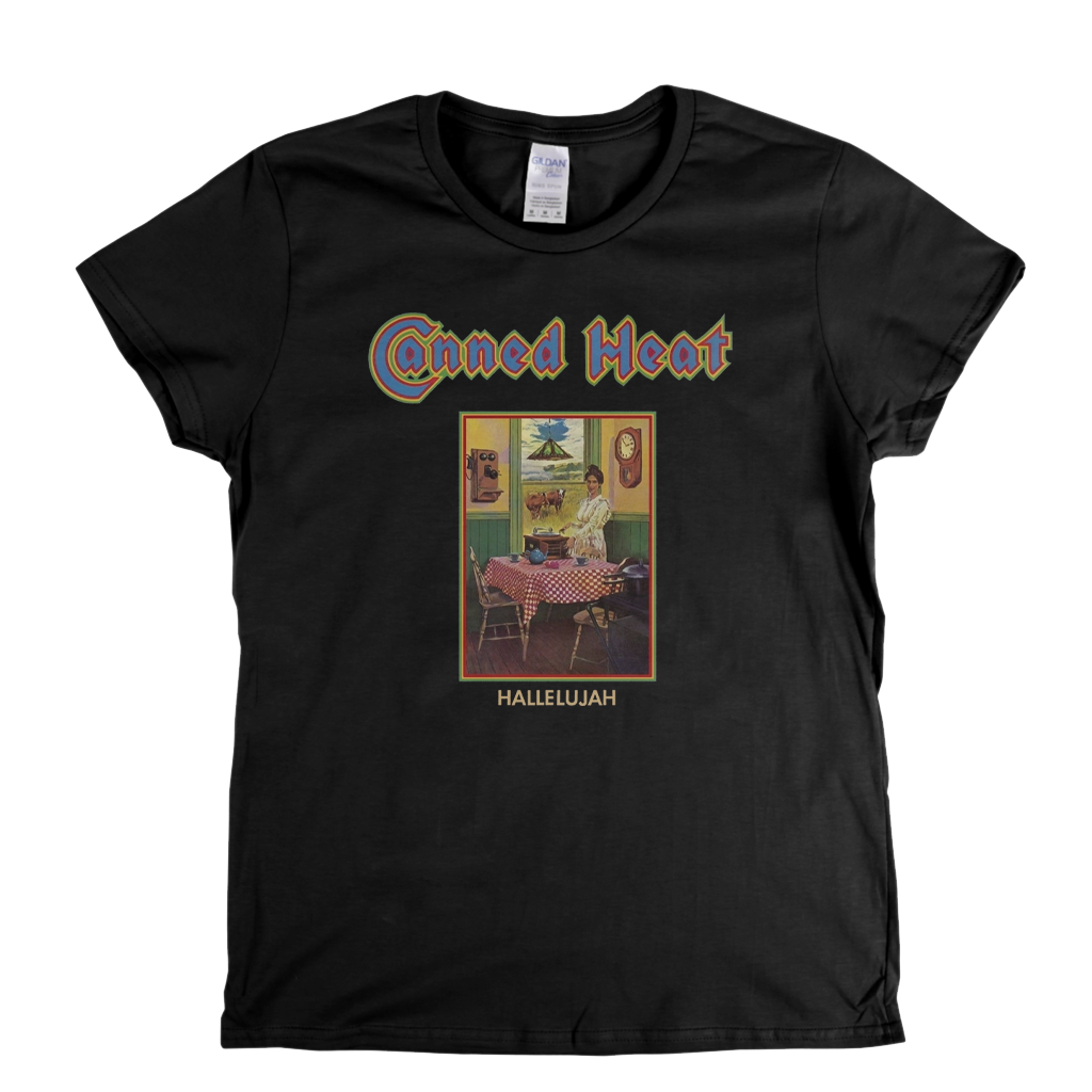 Canned Heat Hallelujah Womens T-Shirt