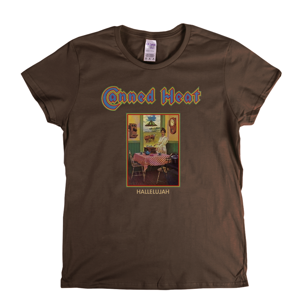 Canned Heat Hallelujah Womens T-Shirt