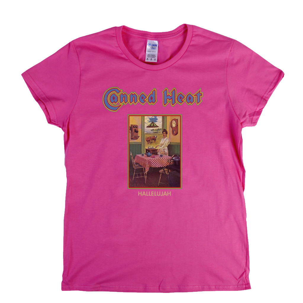 Canned Heat Hallelujah Womens T-Shirt
