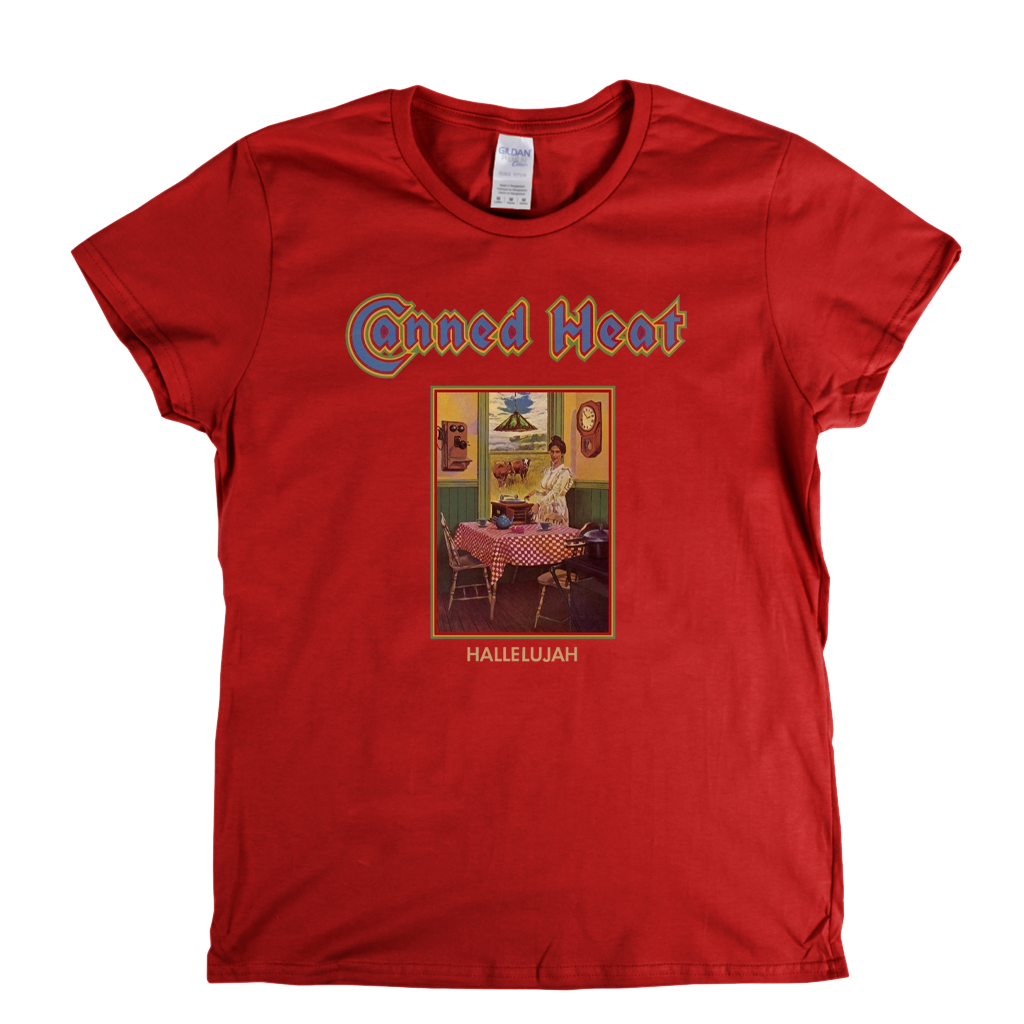 Canned Heat Hallelujah Womens T-Shirt