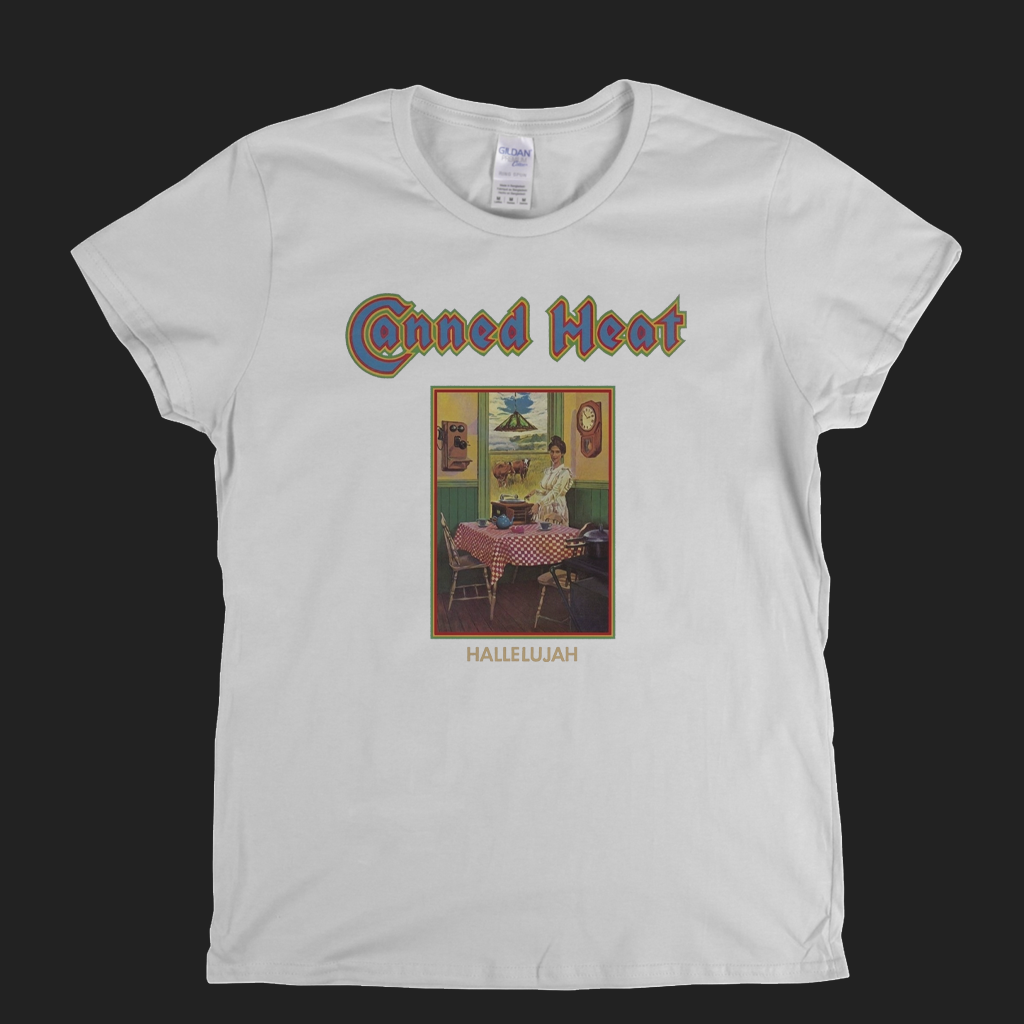 Canned Heat Hallelujah Womens T-Shirt
