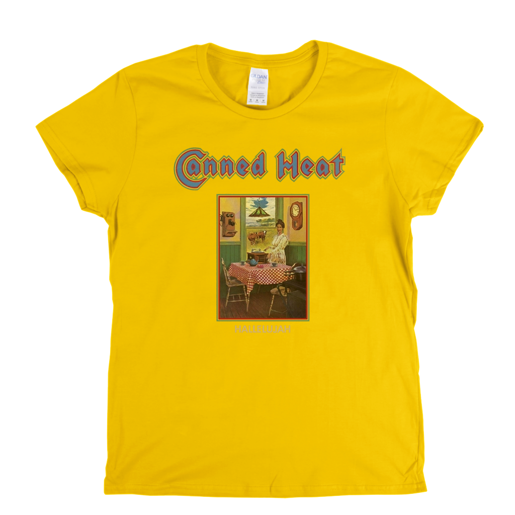 Canned Heat Hallelujah Womens T-Shirt