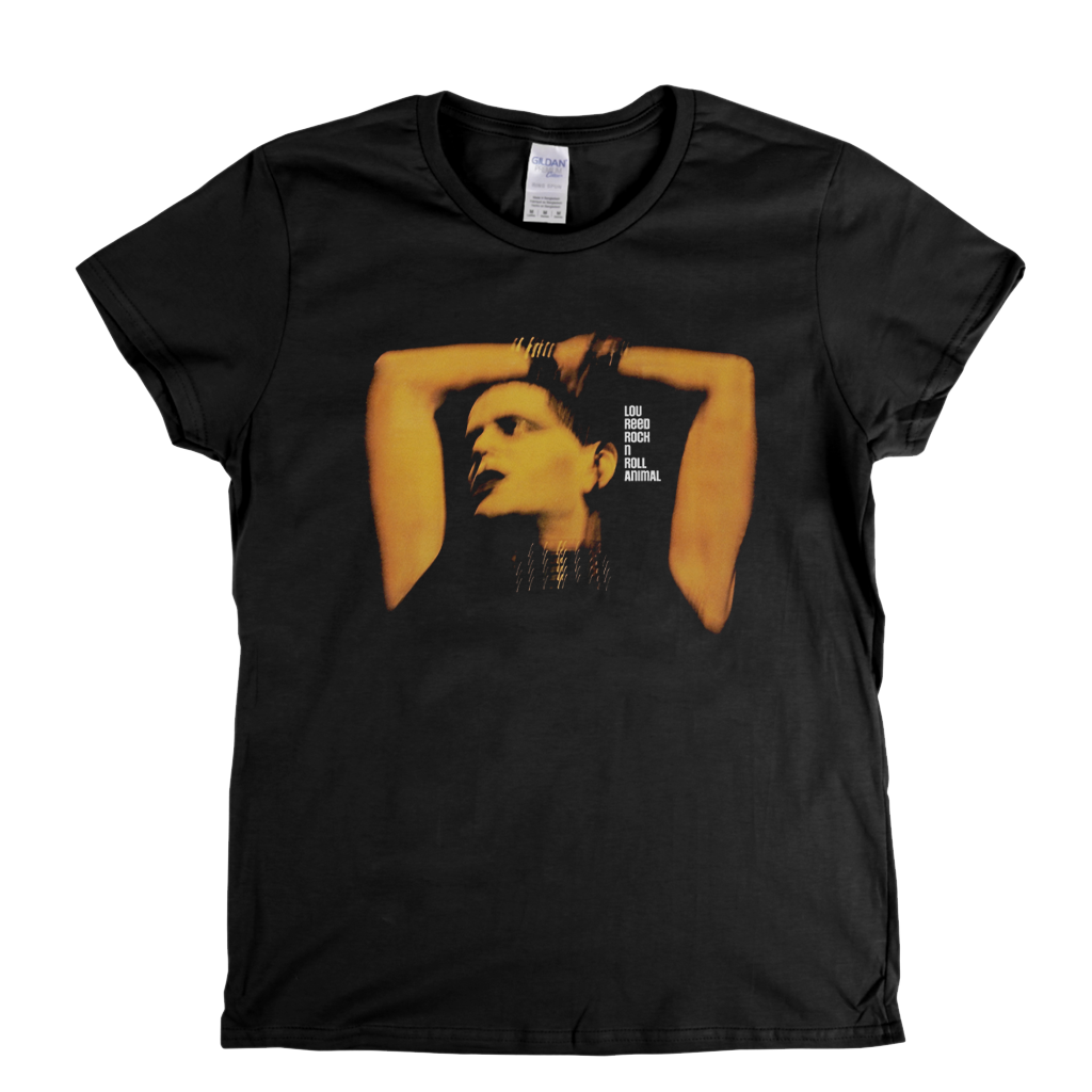 Lou Reed Rock N Roll Animal Womens T-Shirt