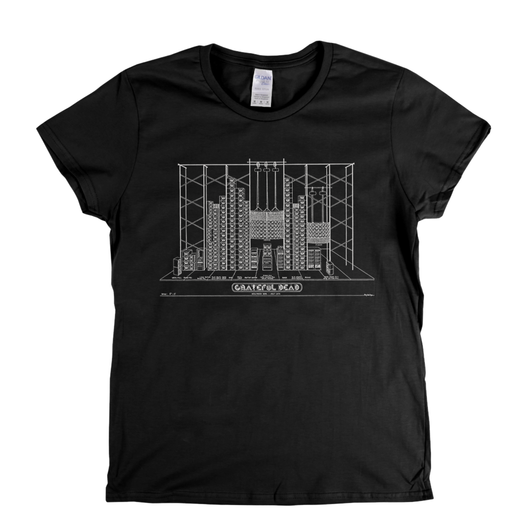 Grateful Dead Wall Of Sound Womens T-Shirt