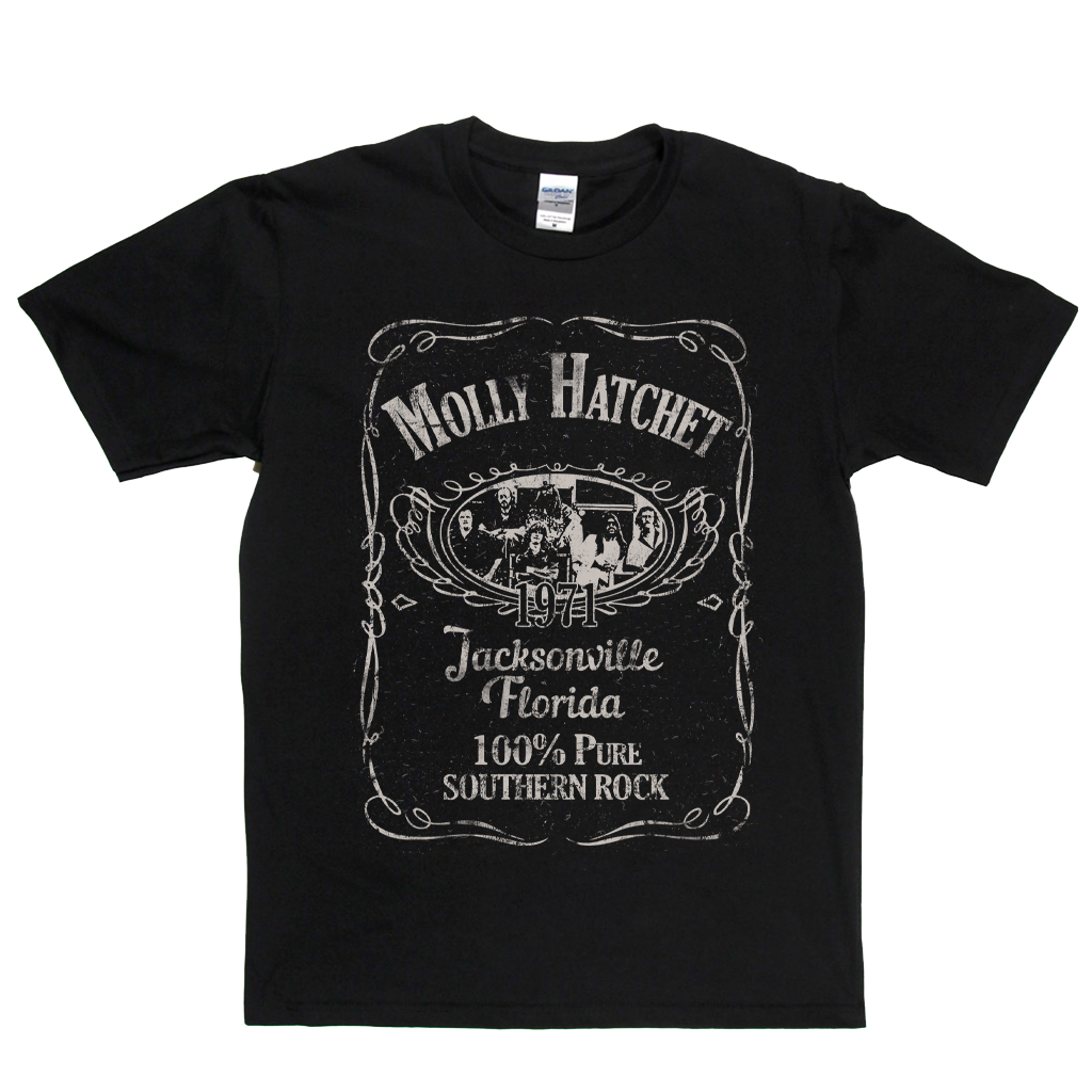 Molly Hatchet Liquor Label T-Shirt