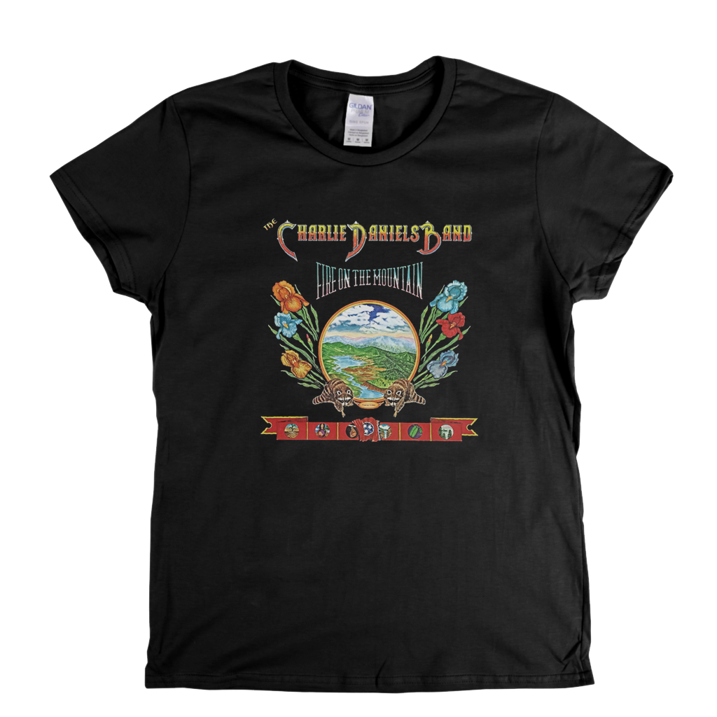 The Charlie Daniels Band Fire On The Mountain Womens T-Shirt
