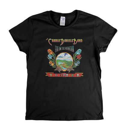 The Charlie Daniels Band Fire On The Mountain Womens T-Shirt