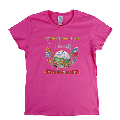 The Charlie Daniels Band Fire On The Mountain Womens T-Shirt