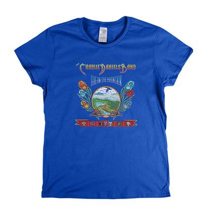 The Charlie Daniels Band Fire On The Mountain Womens T-Shirt