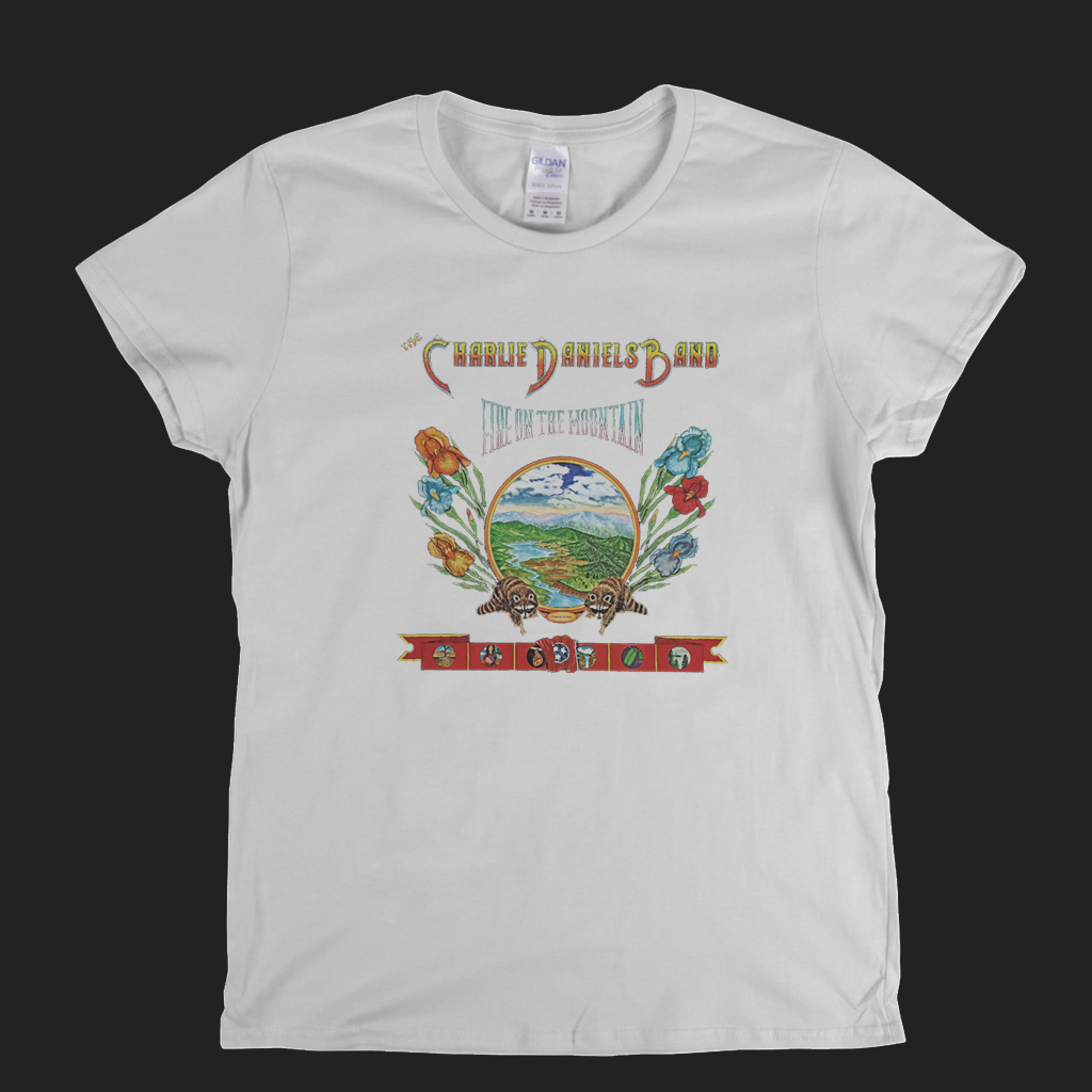 The Charlie Daniels Band Fire On The Mountain Womens T-Shirt
