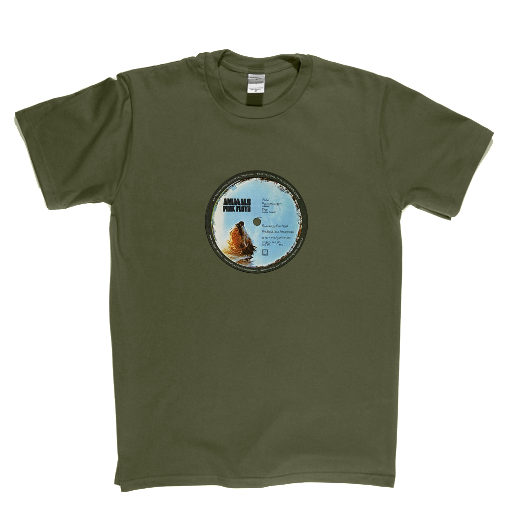 Pink Floyd Animals Record Label T-Shirt