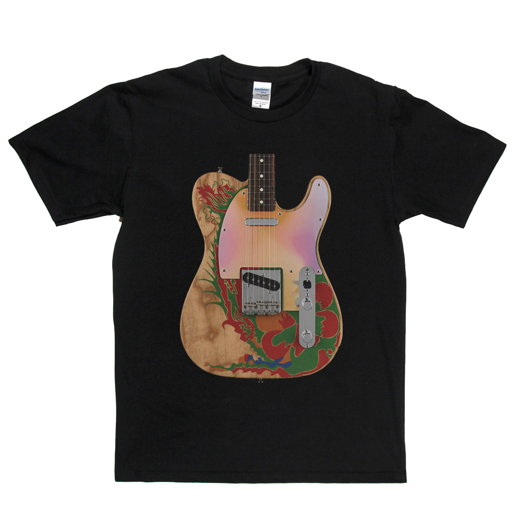 Jimmy Page Dragon Telecaster T-Shirt