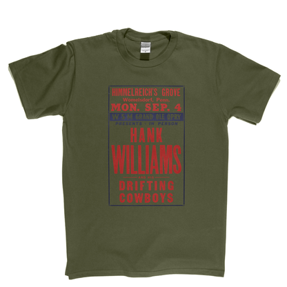 Hank Williams Poster T-Shirt