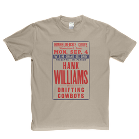 Hank Williams Poster T-Shirt