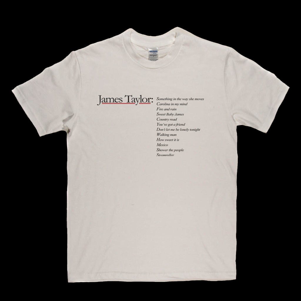 James Taylor Greatest Hits T-Shirt