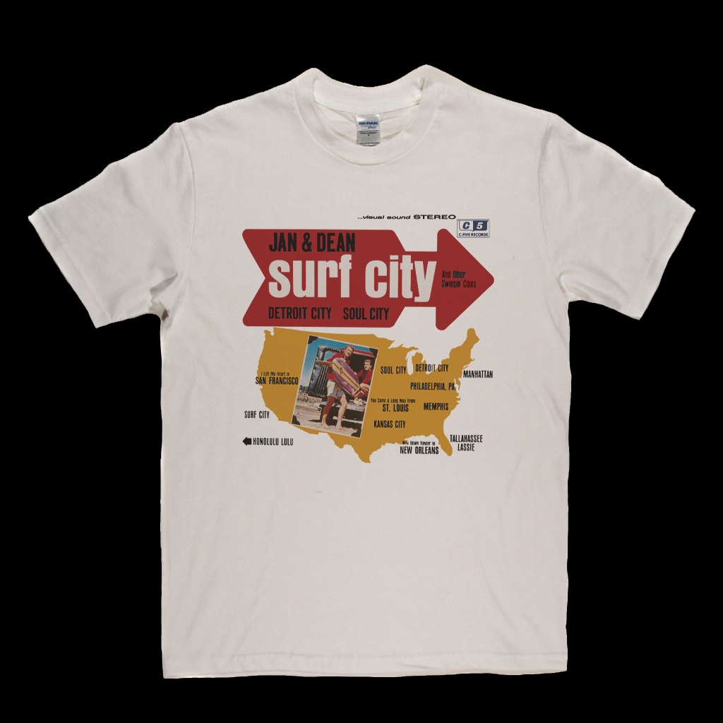 Jan And Dean Surf City T-Shirt