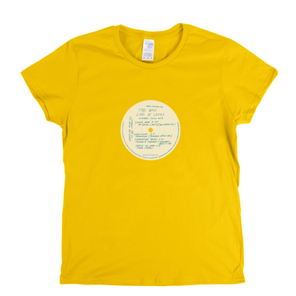 The Who Live At Leeds Record Label Womens T-Shirt