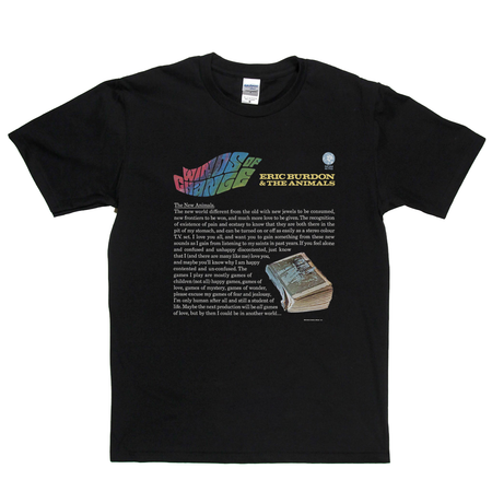 Eric Burdon And The Animals Winds Of Change T-Shirt