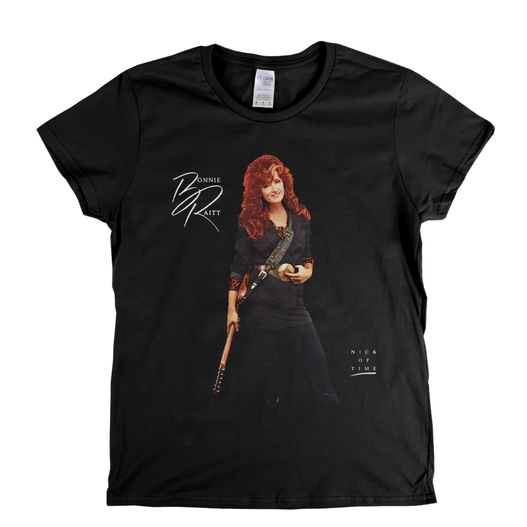 Bonnie Raitt Nick Of Time Womens T-Shirt