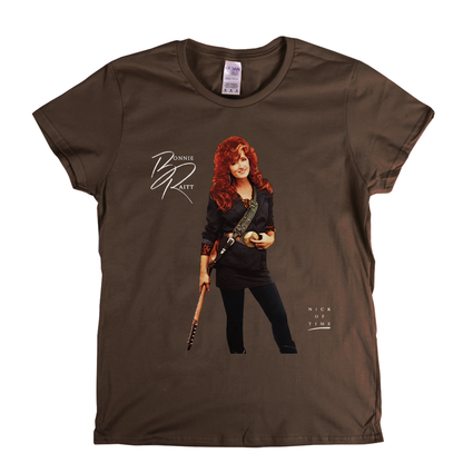 Bonnie Raitt Nick Of Time Womens T-Shirt