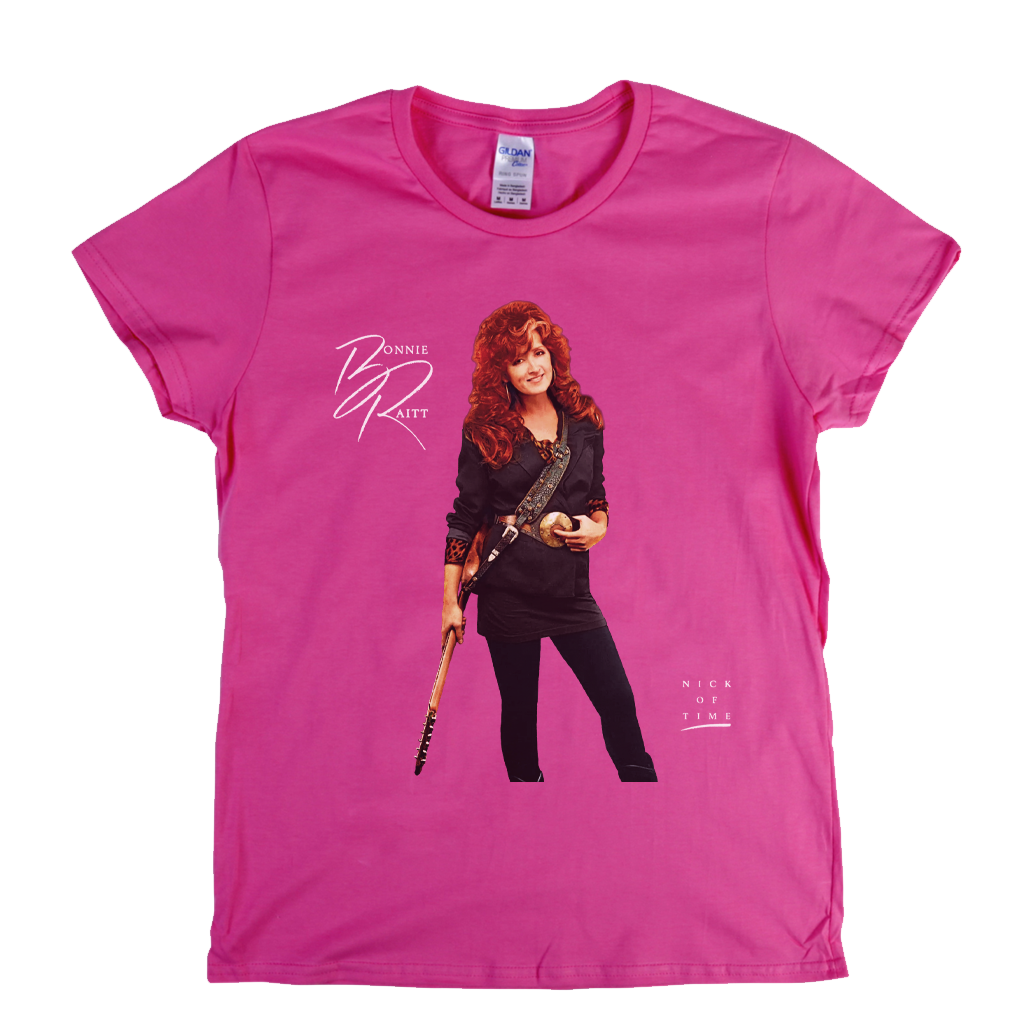 Bonnie Raitt Nick Of Time Womens T-Shirt