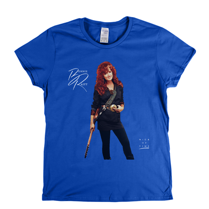 Bonnie Raitt Nick Of Time Womens T-Shirt