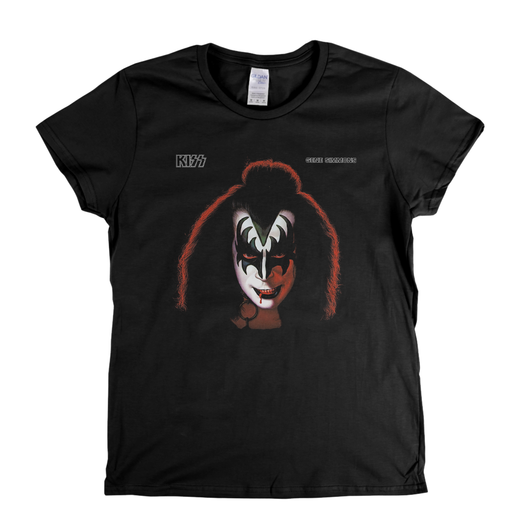 Kiss Gene Simmons Womens T-Shirt