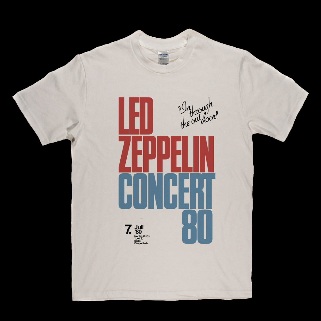 Led Zeppelin Concert 80 T-Shirt