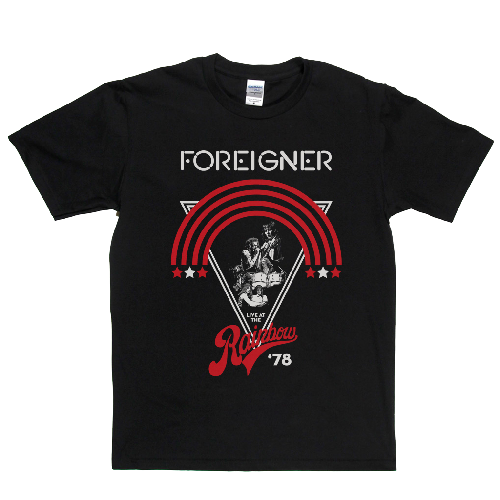Foreigner Live At The Rainbow T-Shirt