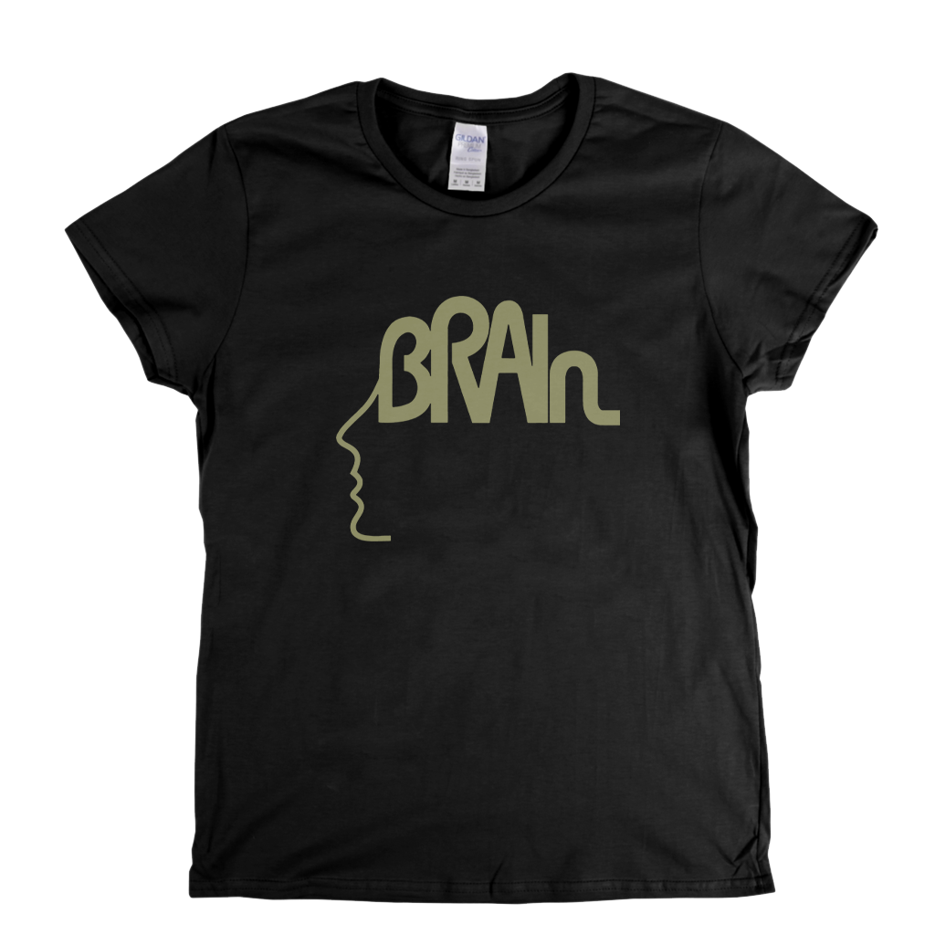 Brain Record Label Womens T-Shirt