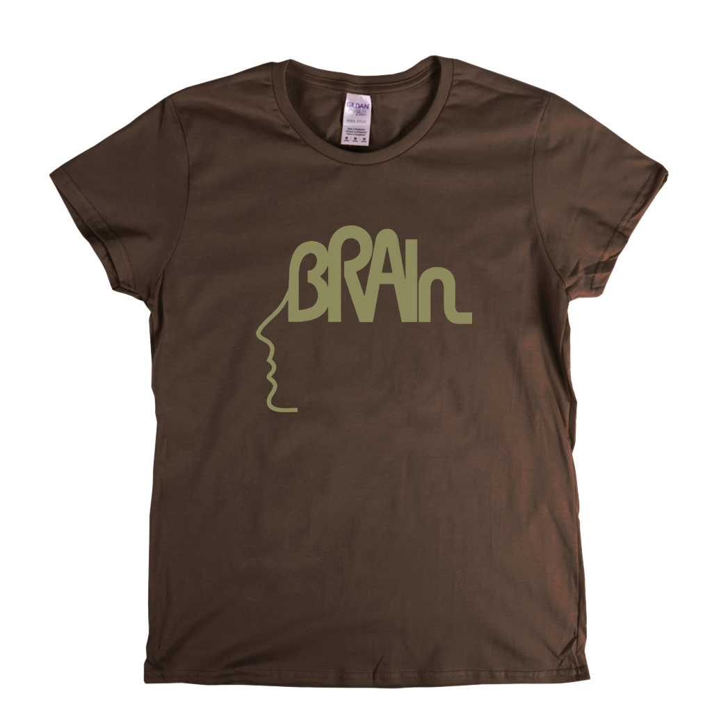 Brain Record Label Womens T-Shirt
