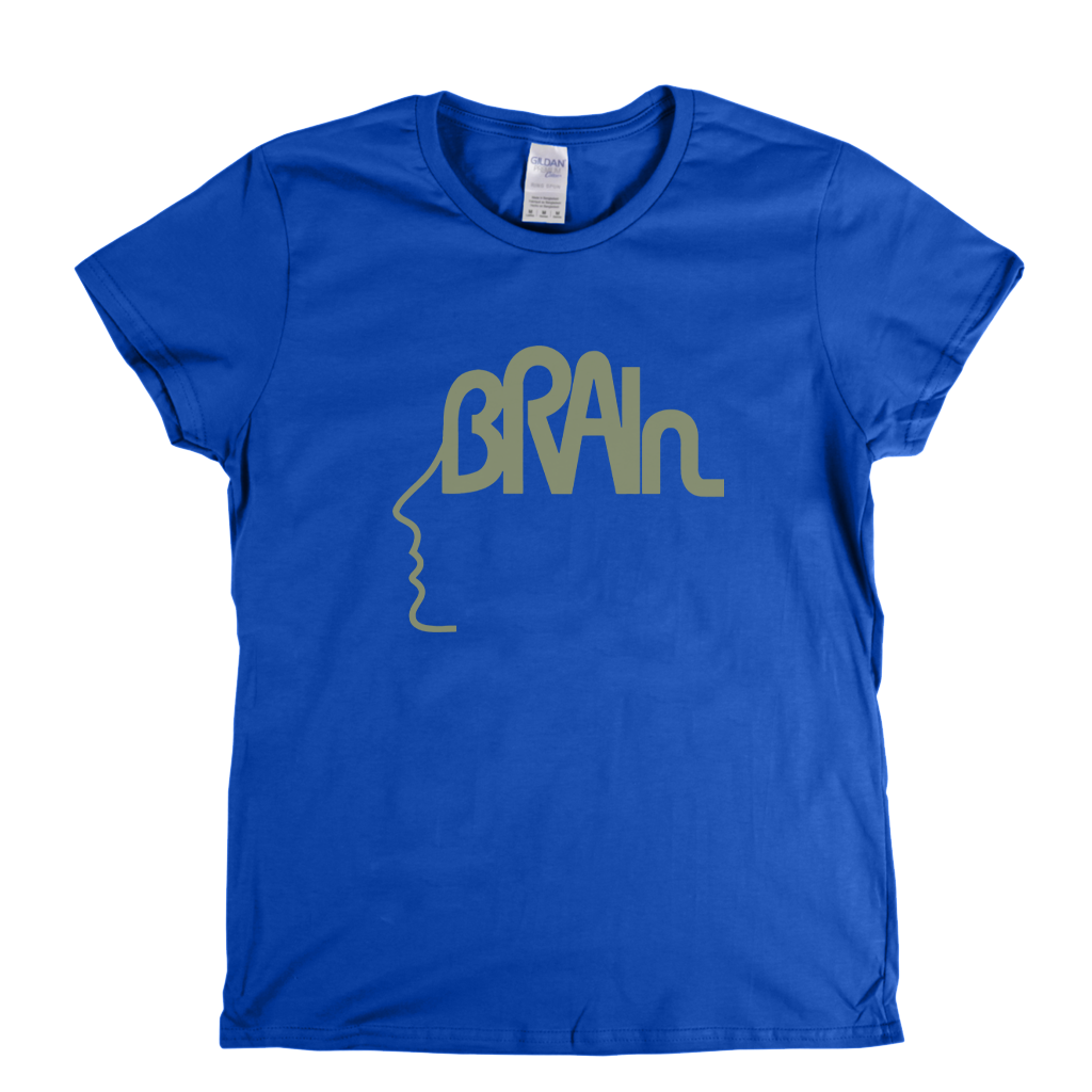 Brain Record Label Womens T-Shirt