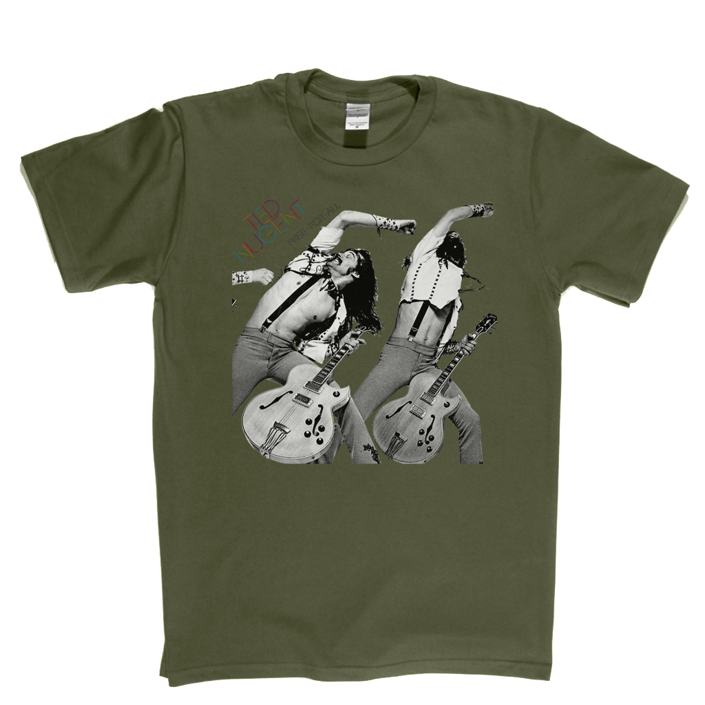 Ted Nugent Free For All T-Shirt