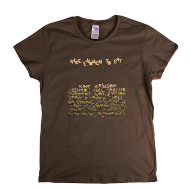 Nice Enough To Eat Compilation Womens T-Shirt