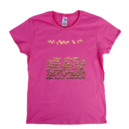 Nice Enough To Eat Compilation Womens T-Shirt