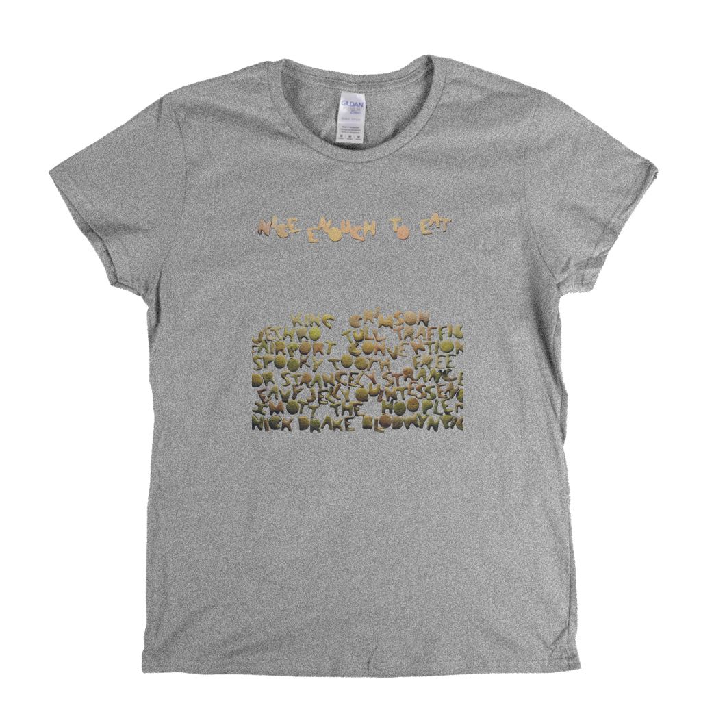 Nice Enough To Eat Compilation Womens T-Shirt