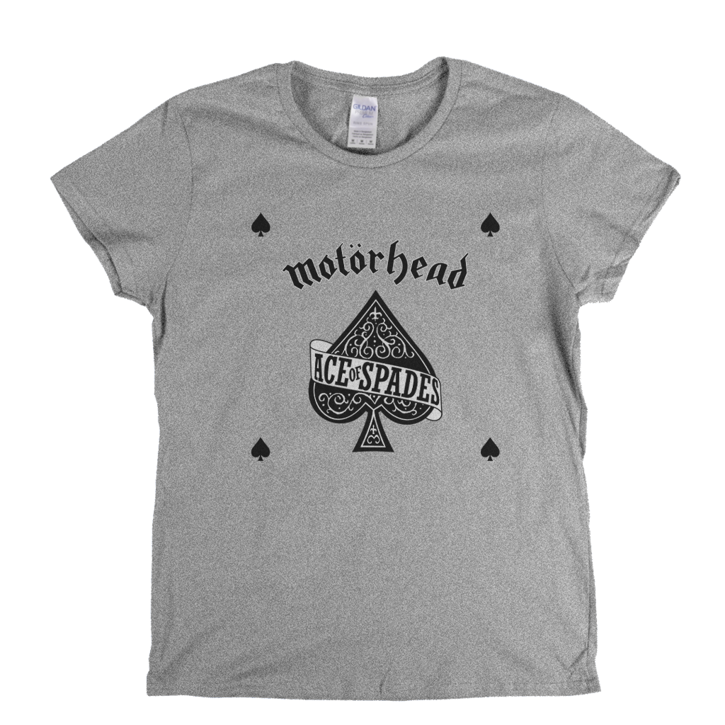 Motorhead Ace Of Spades Single Womens T-Shirt