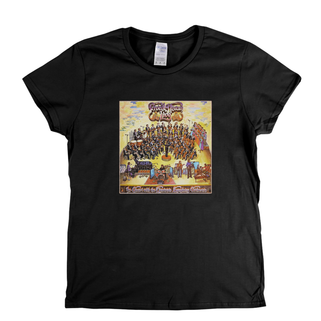 Procul Harem Live With Edmonton Orchestra Womens T-Shirt