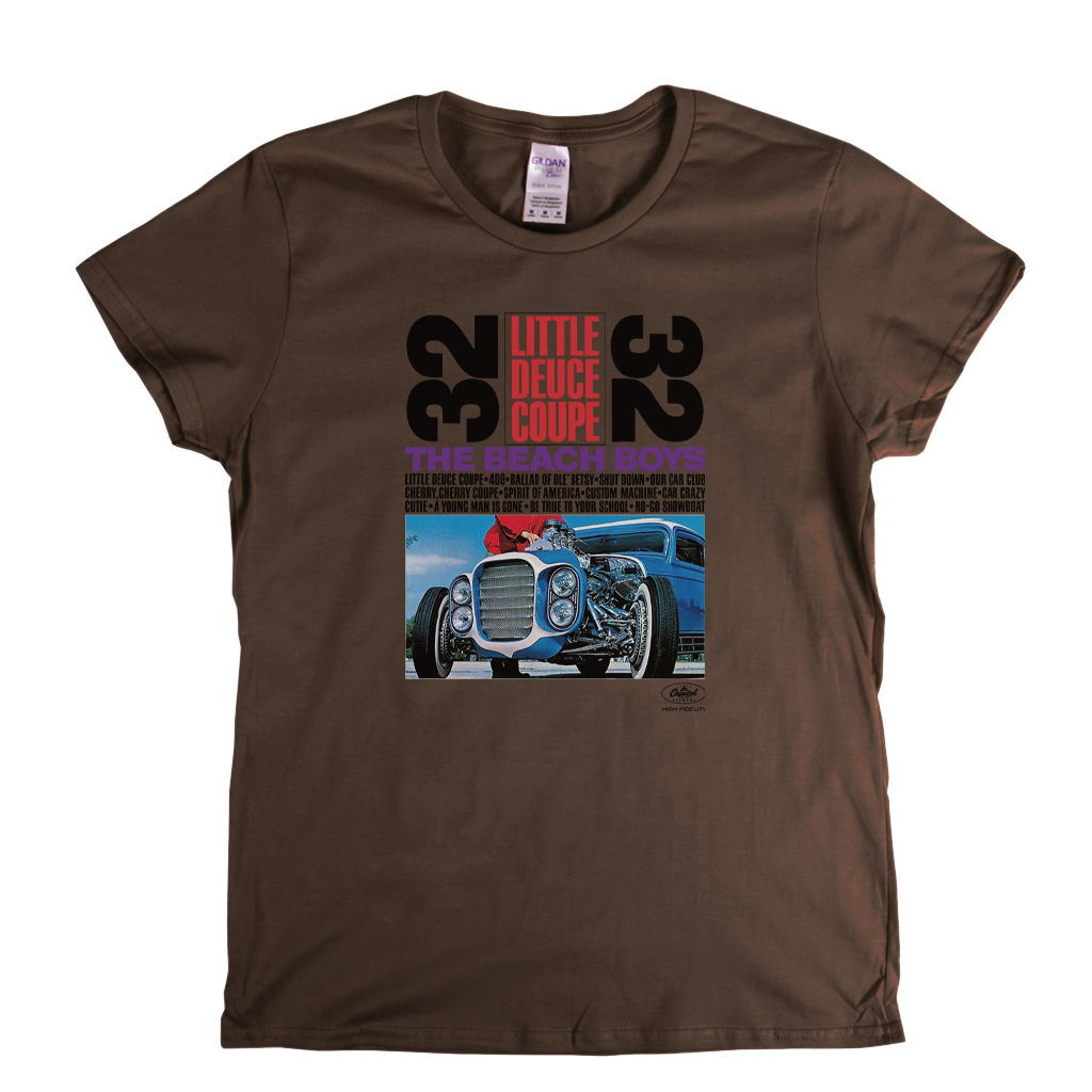 Beach Boys Little Deuce Coupe Womens T-Shirt