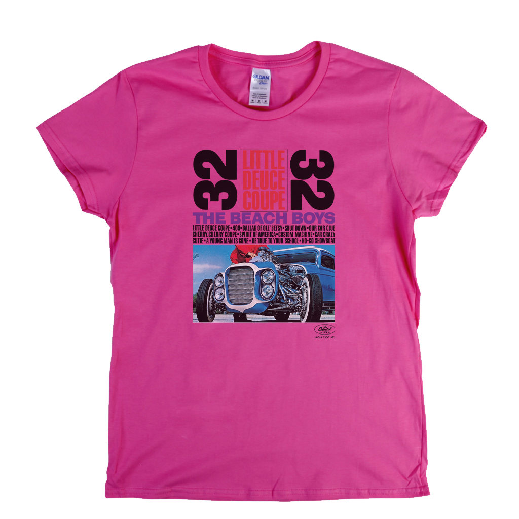 Beach Boys Little Deuce Coupe Womens T-Shirt