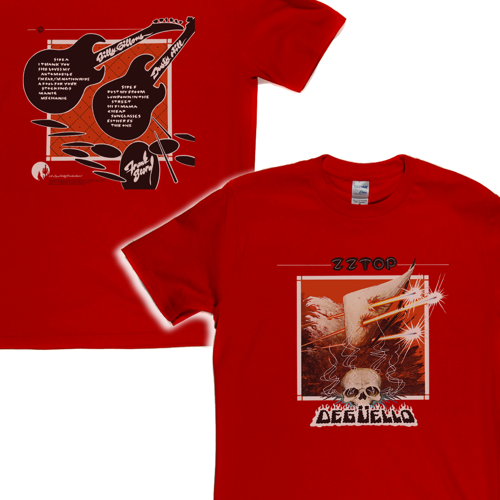 ZZ Top Deguello Front And Back T-Shirt