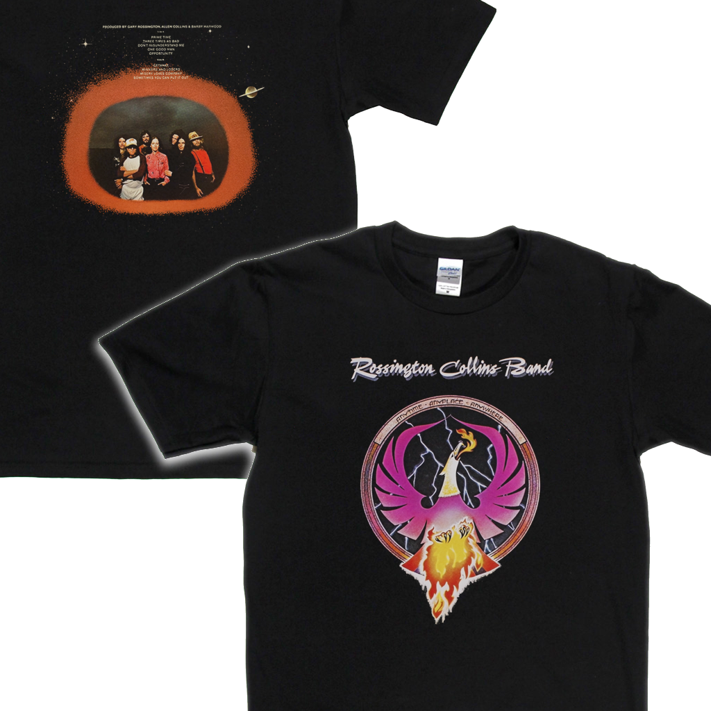 Rossington Collins Band Front And Back T-Shirt