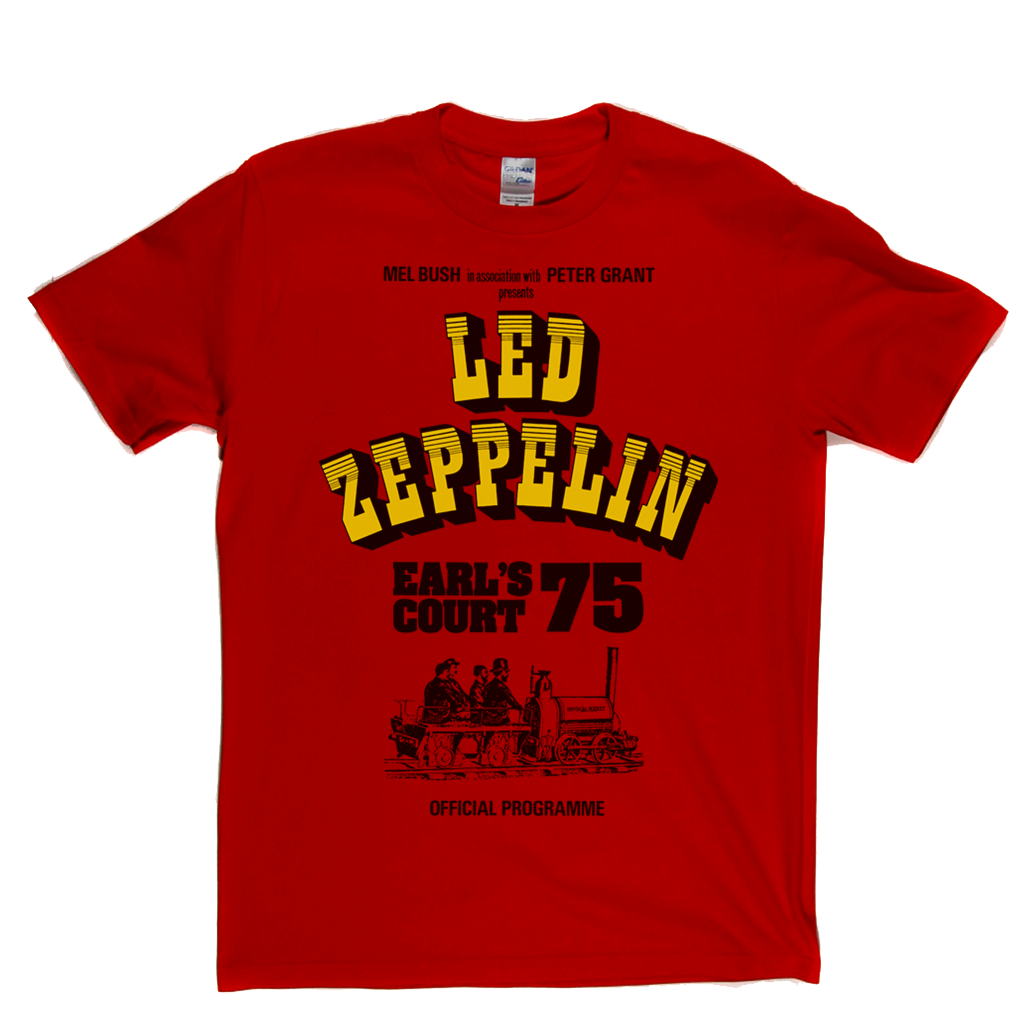 Led Zeppelin Earls Court 75 T-Shirt