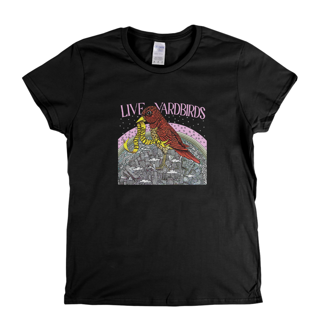 The Yardbirds - Live Yardbirds Womens T-Shirt