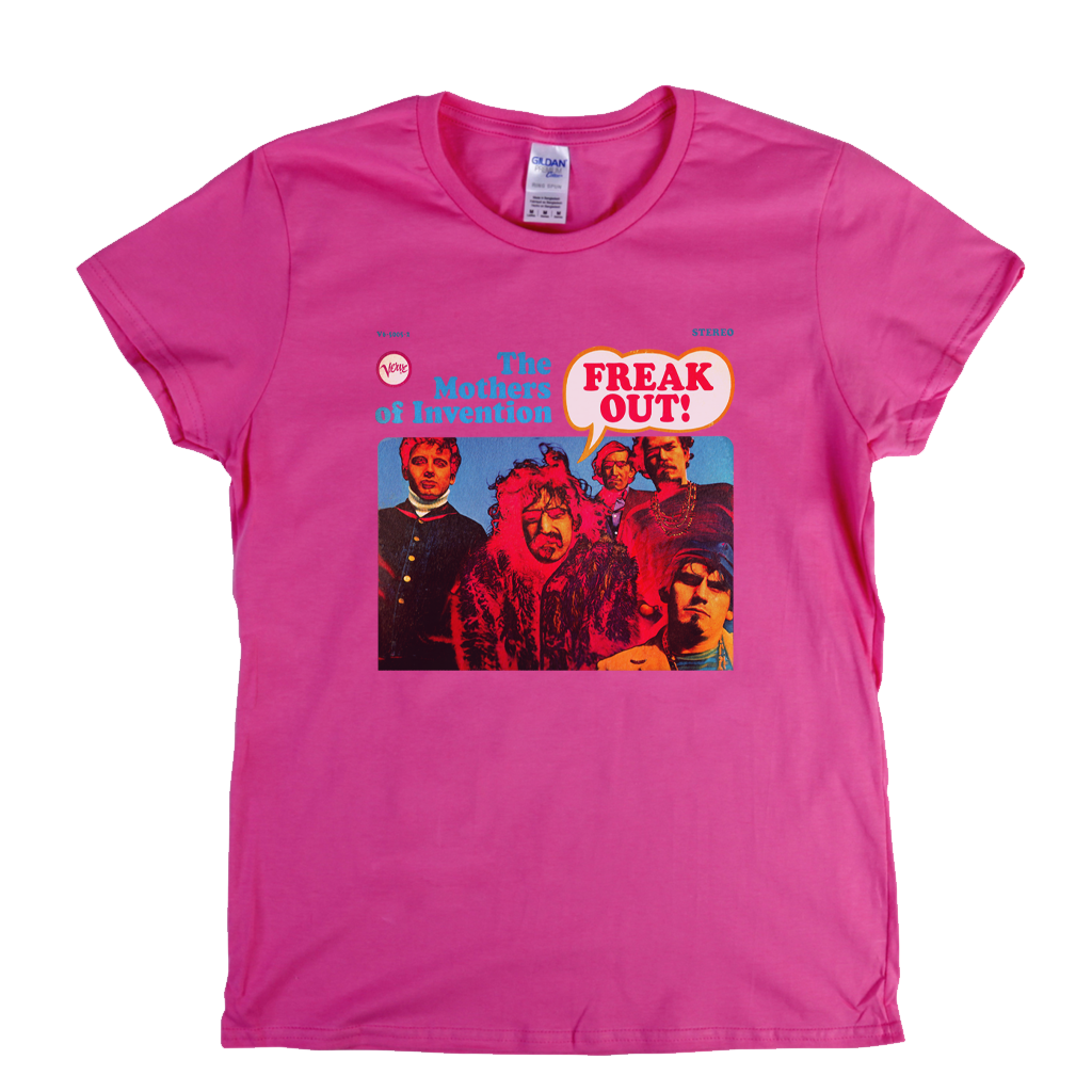 The Mothers Of Invention Freak Out Womens T-Shirt