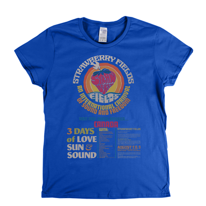 Strawberry Fields Festival Womens T-Shirt
