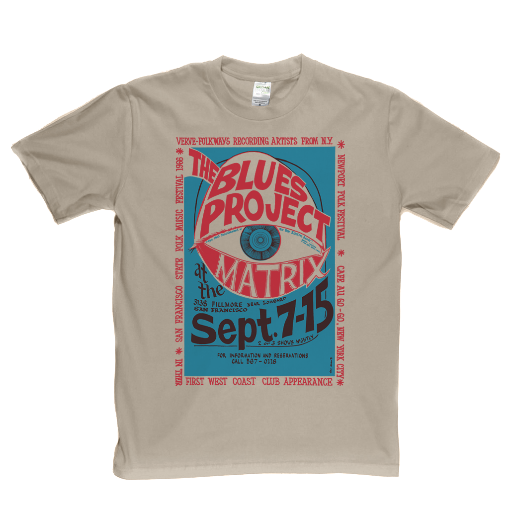 The Blues Project Matrix Poster T-Shirt
