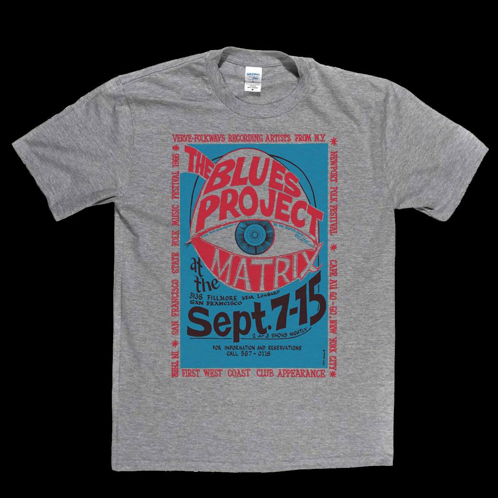The Blues Project Matrix Poster T-Shirt