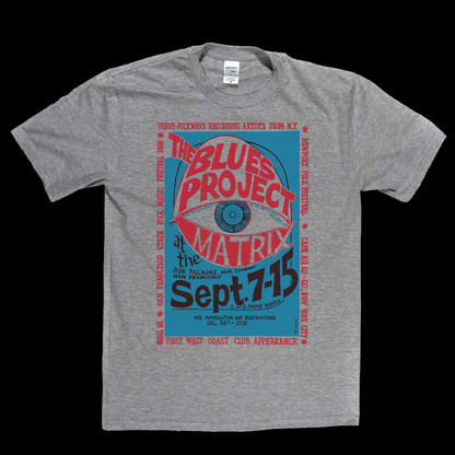 The Blues Project Matrix Poster T-Shirt