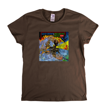 Savoy Brown Hell Bound Train Womens T-Shirt